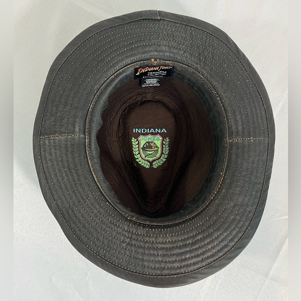Indiana Jones Hat by Lucas Film, Adult Medium, Brown - Picture 7 of 9